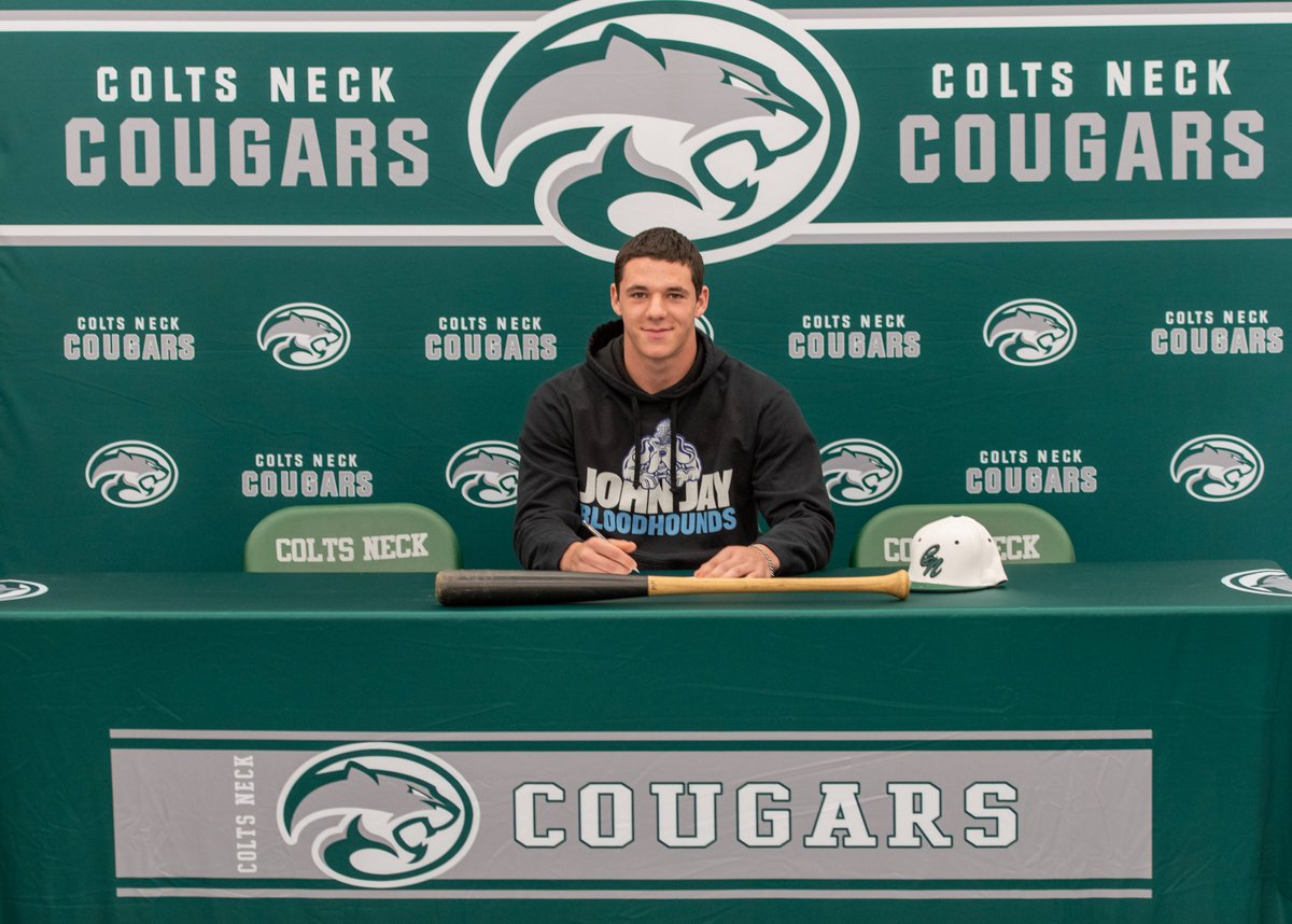 Congratulations to Casey Gardiner on his commitment to attend and play Baseball for John Jay College next year! #CougarPride #CNHSSports #SigningDay