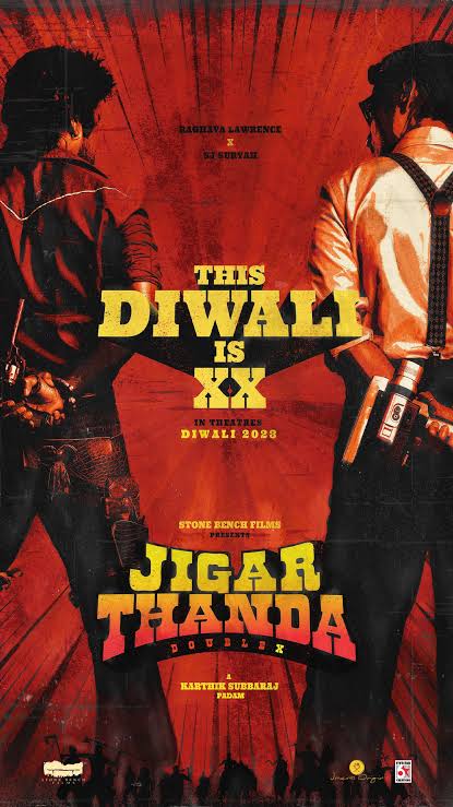 rajatalkiespdy's tweet image. It's xx for this Diwali 2023
#JigarthandaDoubleX  Bookings Opened at #Ticketnew and #Paytm