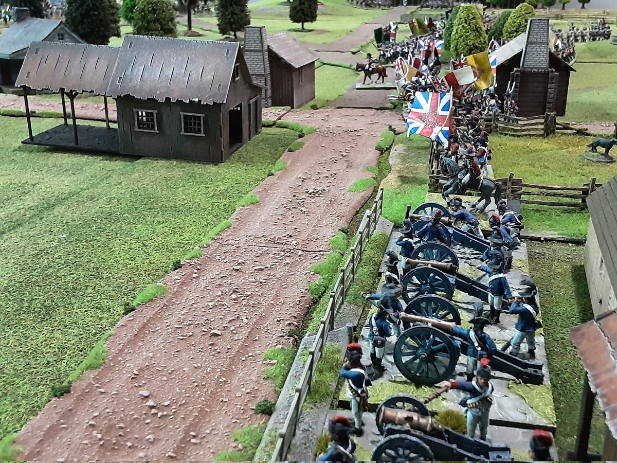 #28mm #AWI Battle of Germantown from the recent display at the Leeds FIASCO show, I'm hoping to do a few more shows next year so hopefully I will see you around 😀 #wargames #wargaming #tabletopgames #Miniatures #history