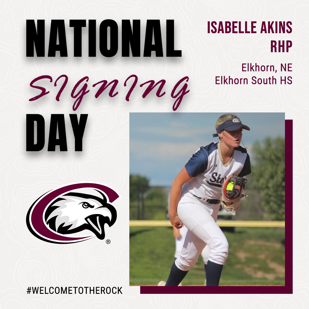 Signed, Sealed &amp; Committed 🖊️ 

🦅Welcome Isabelle Akins to the Rock 🦅
