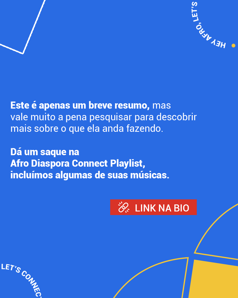 AfroDspConnect's tweet photo. 🎶🔥 Hey afro, vem ver a dica dessa semana. 

Vem conhecer um pouco da cantora de R&amp;B, nigeriana, Ayra Starr. https://t.co/G1ZQMdeKcQ