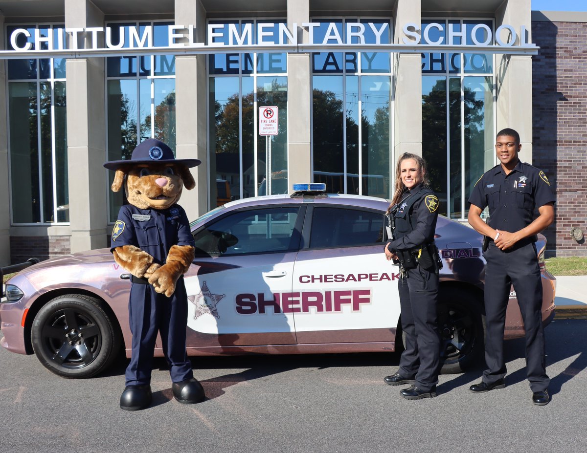 Undersheriff David Rosado and members of the CSO spent the morning at E.W. Chittum Elementary School for Career Day. School Resource Deputy Burch introduced the children to Deputy Roxie, as Deputy Johnson spoke to the kids about the responsibilities of a Deputy and gun safety.