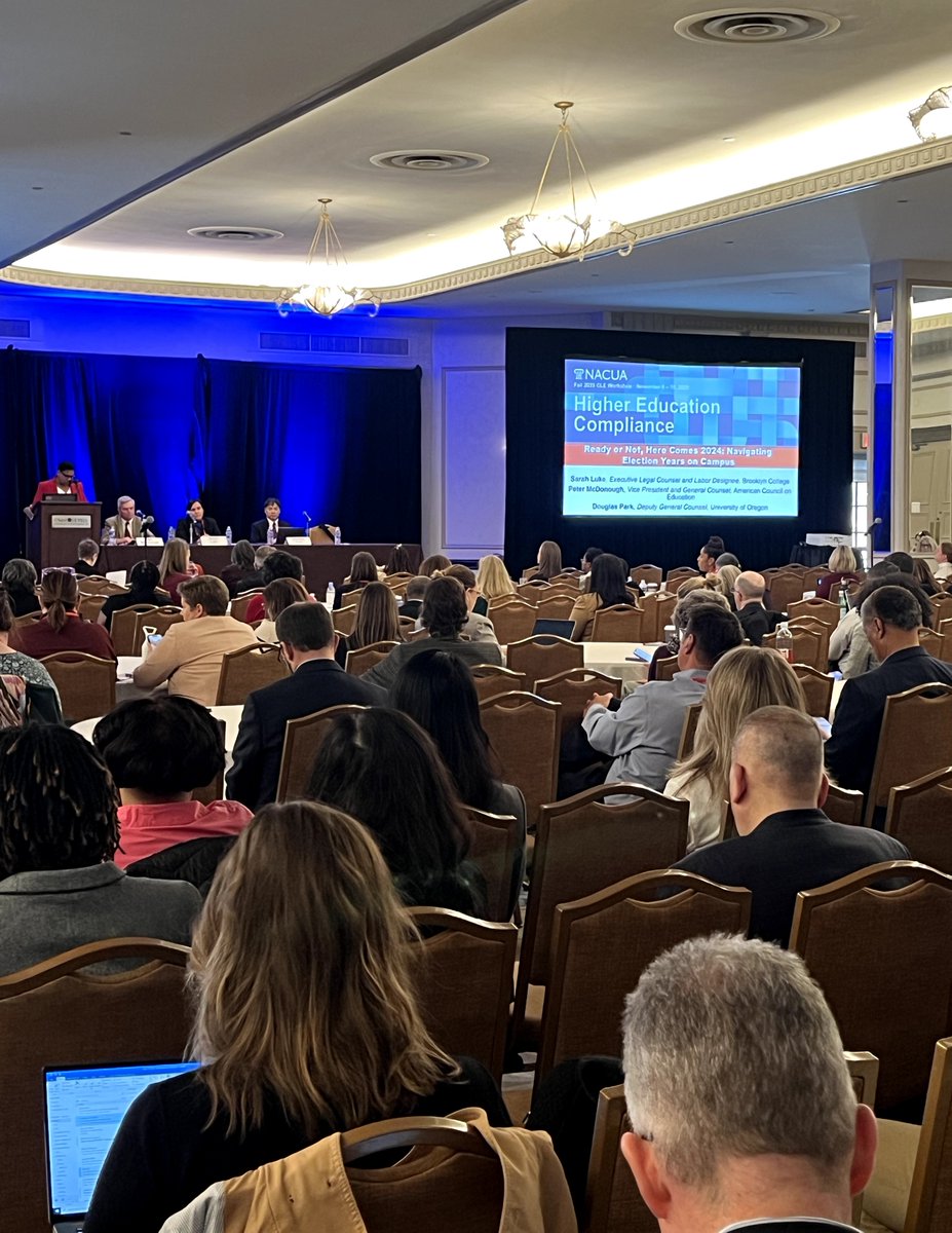 NACUA’s Fall 2023 CLE Workshop has officially begun! We are so excited to share the next few days with our attendees.