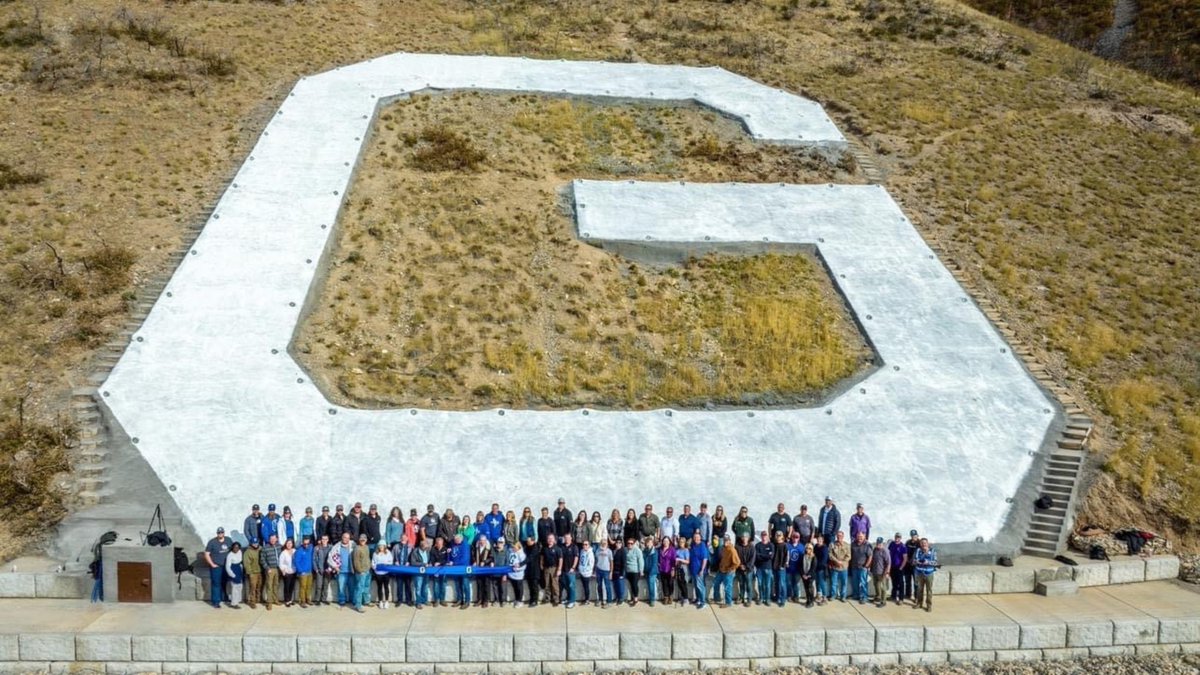 _HORROCKS_'s tweet photo. Horrocks is proud to have had the opportunity to work with Pleasant Grove City, Pleasant Grove Highschool, Farnsworth Concrete Inc., and many others to restore the iconic ‘G’ in Pleasant Grove, Utah.
Photography courtesy of Drew Armstrong and Pleasant Grove City.
#AtHorrocks https://t.co/cRt6D54Ig7
