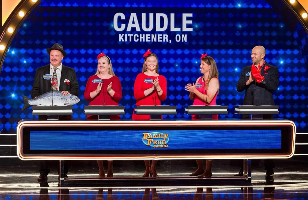 Our long time @CFFBKW member @TheCodfatherKW will be casting for a big win tonight NOT Just for the halibut..they are fin it to win it @FamilyFeudCa