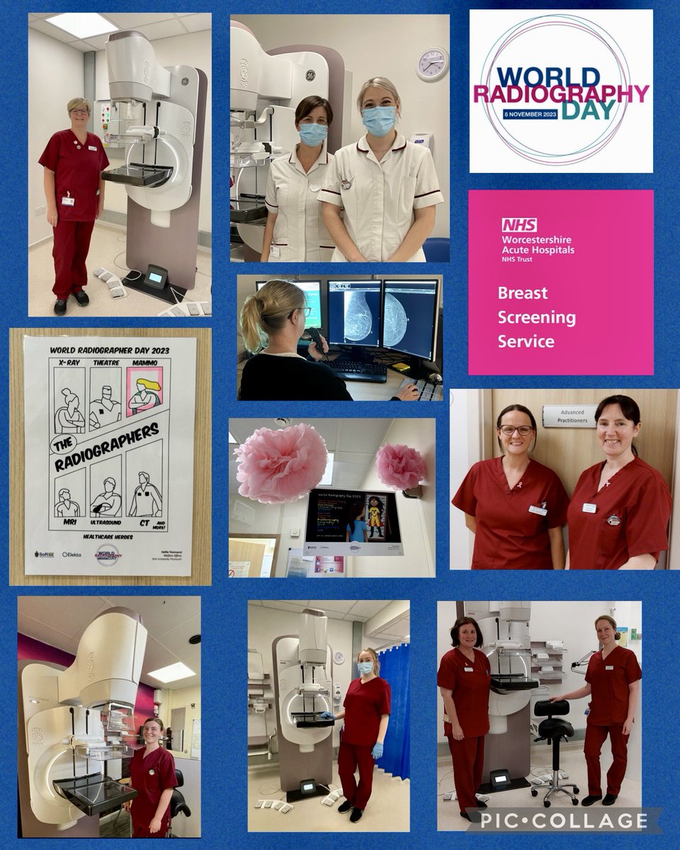 H&W Breast Screening (@waht_bimaging) on Twitter photo Celebrating World Radiography Day 🌍🩻
#WRD2023 #radiography #mammographer #radiographer #BreastScreening #BreastImaging <a href="/SCoRMembers/">SCoR Members</a> <a href="/WorcsAcuteNHS/">Worcestershire Acute NHS</a> <a href="/wbuhaven/">Worcs Breast Unit</a> Celebrating World Radiography Day 🌍🩻
#WRD2023 #radiography #mammographer #radiographer #BreastScreening #BreastImaging <a href="/SCoRMembers/">SCoR Members</a> <a href="/WorcsAcuteNHS/">Worcestershire Acute NHS</a> <a href="/wbuhaven/">Worcs Breast Unit</a>