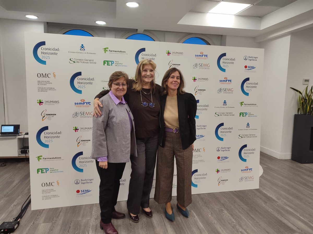 #CH2025 | 
🎯En el Foro "Hacia un modelo integral de la #cronicidad: Enfoques innovadores y propuestas de mejora“ organizado por la Plataforma <a href="/CH_2025/">Cronicidad: Horizonte 2025</a> y en la que se integra <a href="/SEMERGENap/">SEMERGEN | Médicos de AP</a> ha participado la Dra. Aurora García