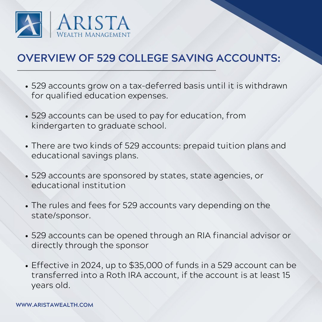 Looking to secure your child's financial future? Then you may want to consider opening up a 529 college savings account. Check out this infographic which explains the benefits of this type of account in detail.   ow.ly/XFW930svZBx #collegeloans #college #education #savings