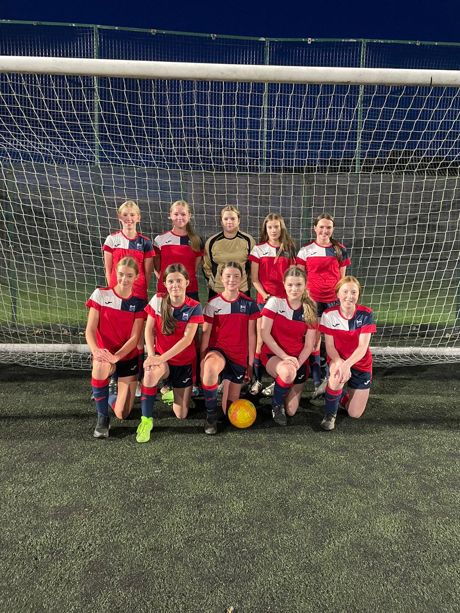 It was a great evening our U14 footballers yesterday evening, who emerged victorious in their district tournament. Well done, girls! @cockermouthsch