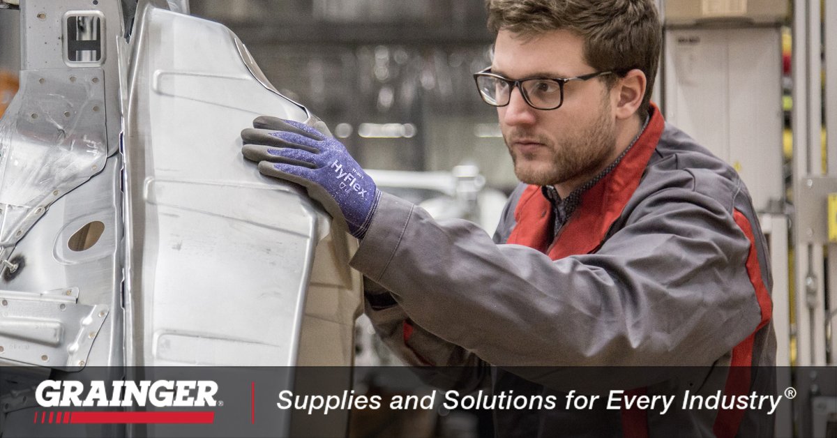 grainger's tweet photo. Today’s safety gloves can offer a better combination of comfort, flexibility and protection than ever before. Paul Tierney at Ansell explains the science and engineering that goes into an advanced cut-protective glove. #GraingerKnowHow https://t.co/mbr04Cy2XB https://t.co/VRJBjrGgZl