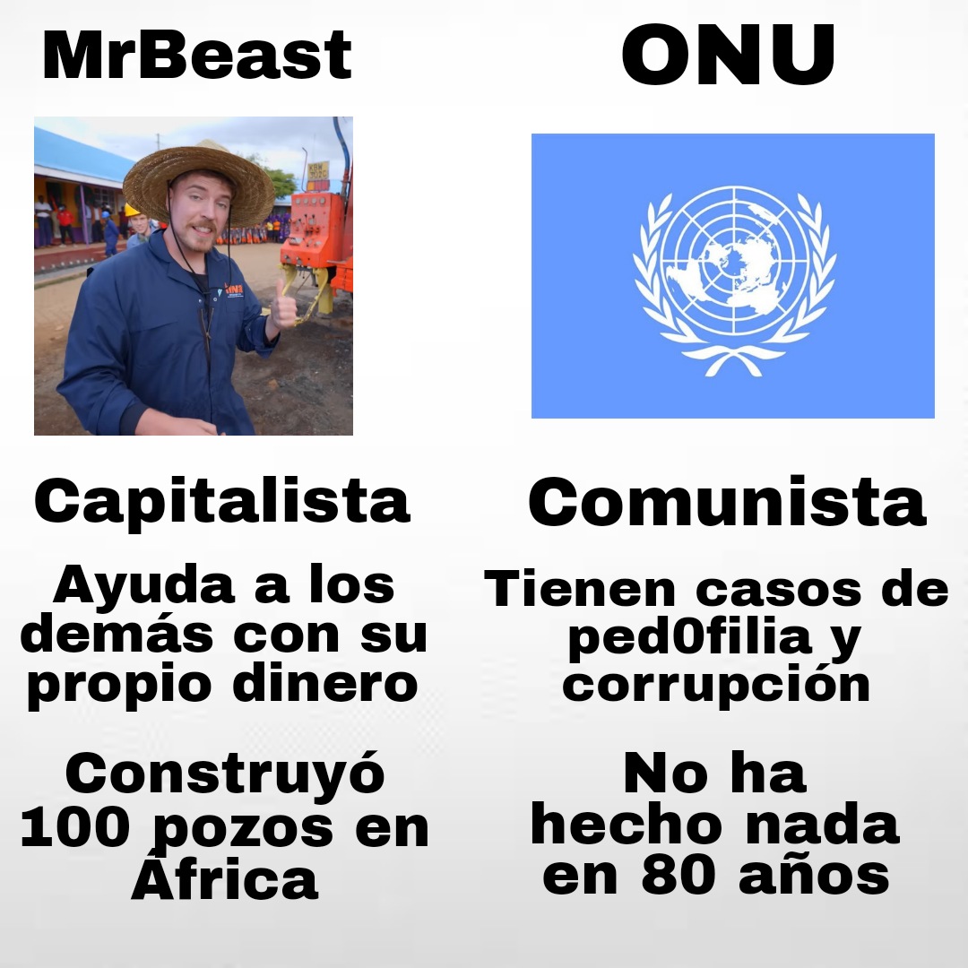 🔄 si estás de acuerdo de que la ONU debe desaparecer 🙋‍♂️ . .