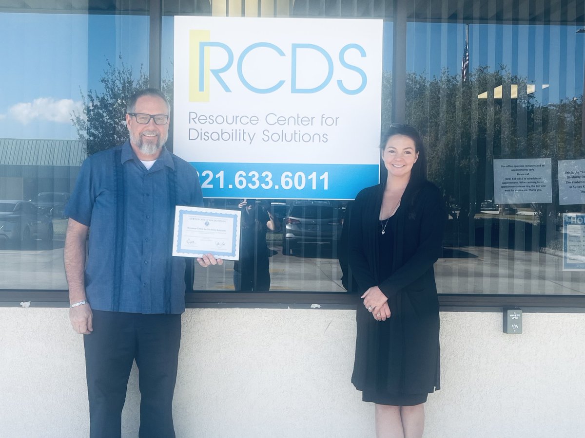 We are honored to receive recognition from Governor Ron DeSantis for our involvement, front-line service, and commitment to the vulnerable populations of Florida.

#FloridaStrong #VulnerablePopulations #frontlineservice #recognition #RCDS #personswithdisabilities