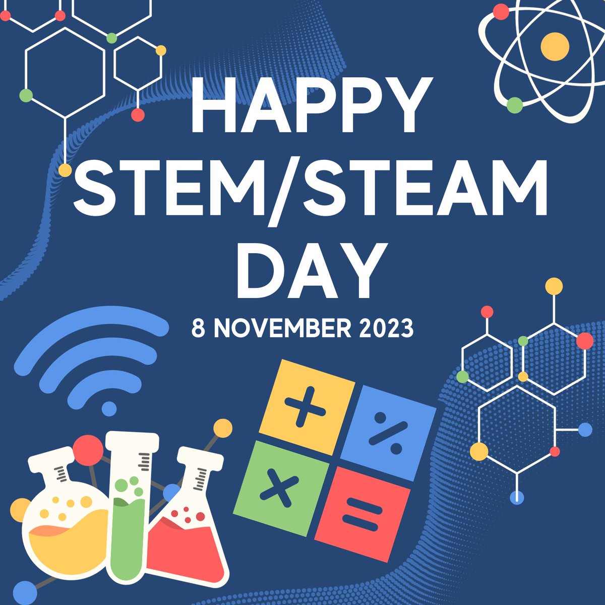 BaldyViewROP's tweet image. Today is National STEM/STEAM Day, a day to inspire students to pursue interests in the world of science, technology, engineering, arts, and mathematics! N-O-V8 (Innovate-November 8th) Learn more: hubs.ly/Q028dG6g0 #careertechnicaleducation #futureengineers #mathmajors #arts