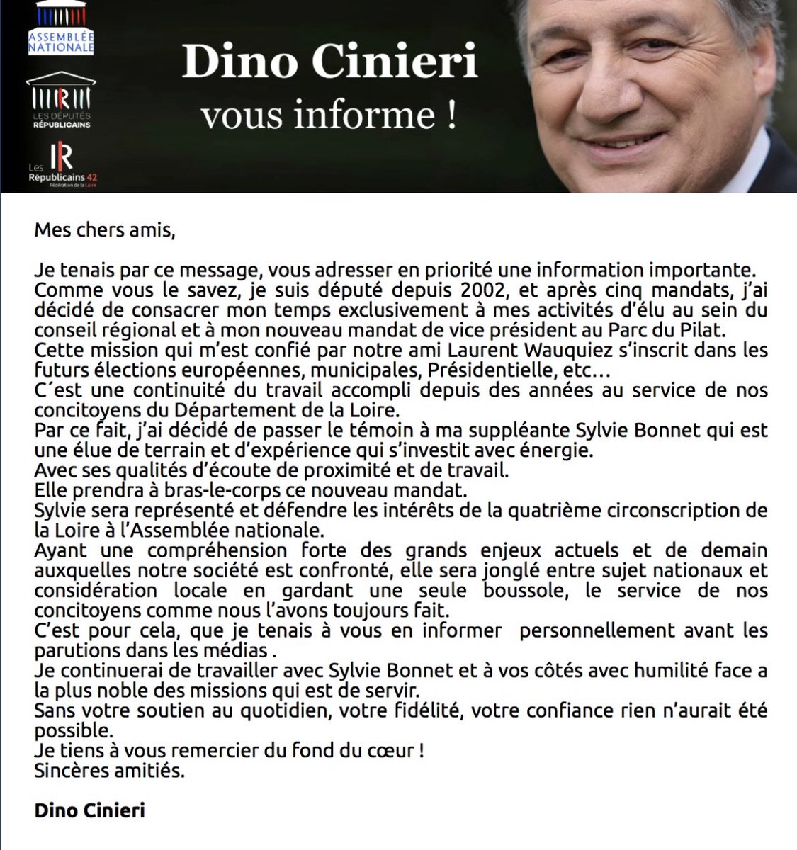 Dino Cinieri tweet media