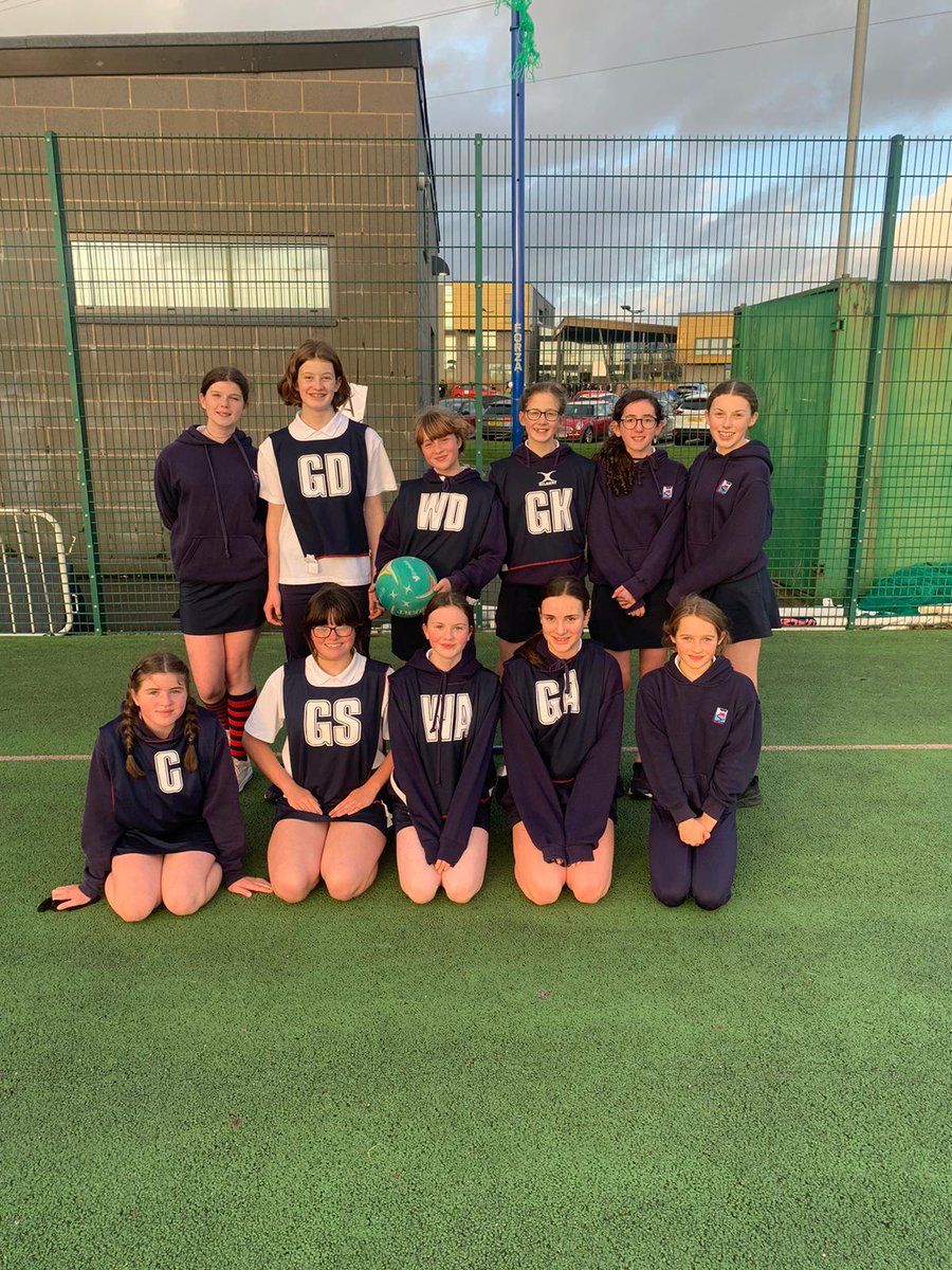 Y8 girls completed well in the district netball tournament today. Miss H reported lots of good play, smiling faces and icy cold fingers. Well played! @cockermouthsch