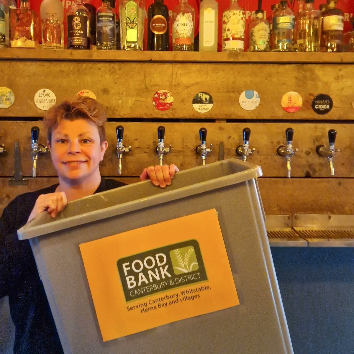 We are collecting for <a href="/FoodBankCBury/">Canterbury FoodBank</a> so if you are coming to the bar please consider bringing an item or two, if you can. Thank You Thank You Thank You x
