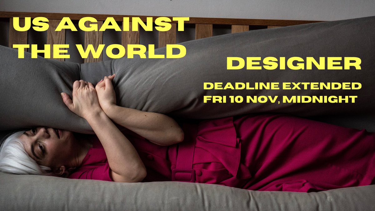 Still time to apply, looking for a SW based Designer to join the team :) deadline Friday!

Received some helpful feedback on the call out this week, so have since updated it to break down the fee/working days in more detail. 

docs.google.com/document/d/1v2…

Please share w/ Designers!