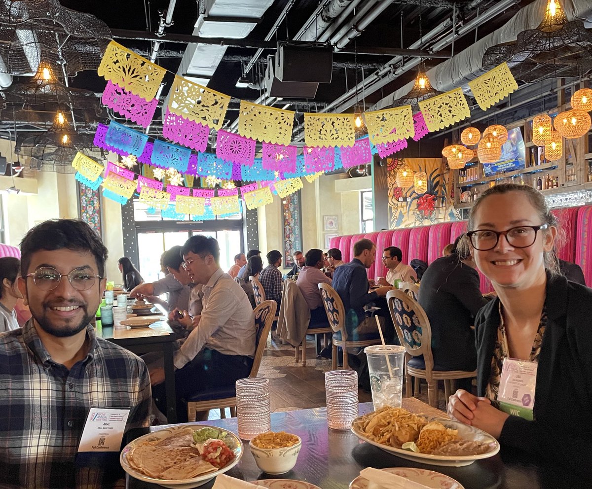 Lisa R Volpatti (@lisarvolpatti) on Twitter photo Great to meet Amal @iAmAllAdhesion my <a href="/aicheeddiv/">AIChE Education Division</a> Future Faculty Mentoring Program mentee in person at #AIChE2023. Search committees: keep an eye out for his application! 👀 <a href="/ChEnected/">American Institute of Chemical Engineers (AIChE)</a> Great to meet Amal @iAmAllAdhesion my <a href="/aicheeddiv/">AIChE Education Division</a> Future Faculty Mentoring Program mentee in person at #AIChE2023. Search committees: keep an eye out for his application! 👀 <a href="/ChEnected/">American Institute of Chemical Engineers (AIChE)</a>