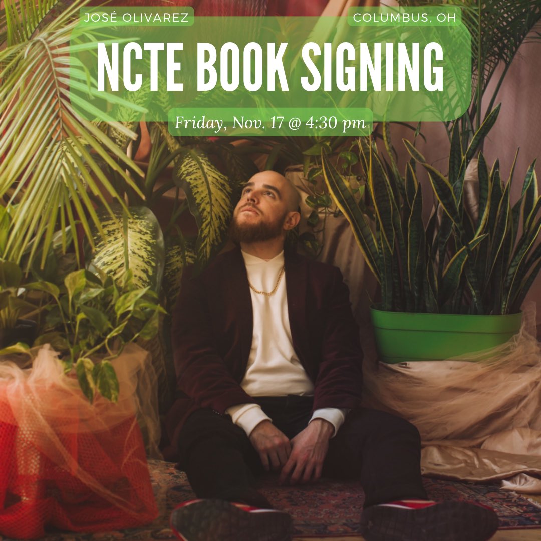 if you’re going to be at #ncte in columbus, oh next week , come say hello. i think <a href="/JoelRGarza/">Joel /hō•ÉL/ Garza is cofounder of #THEBOOKCHAT 📓</a> &amp; <a href="/Lyricalswordz/">Scott Bayer #THEBOOKCHAT co-founder</a> are gonna be there. who else?