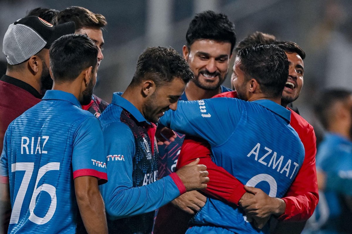 Well played Team Afghanistan coming all the way in the tournament to challenge 5 time World Cup winners along beating other contenders hats off to you guys stay positive…. ❤️🙌🇦🇫 <a href="/ICC/">ICC</a> <a href="/ACBofficials/">Afghanistan Cricket Board</a>