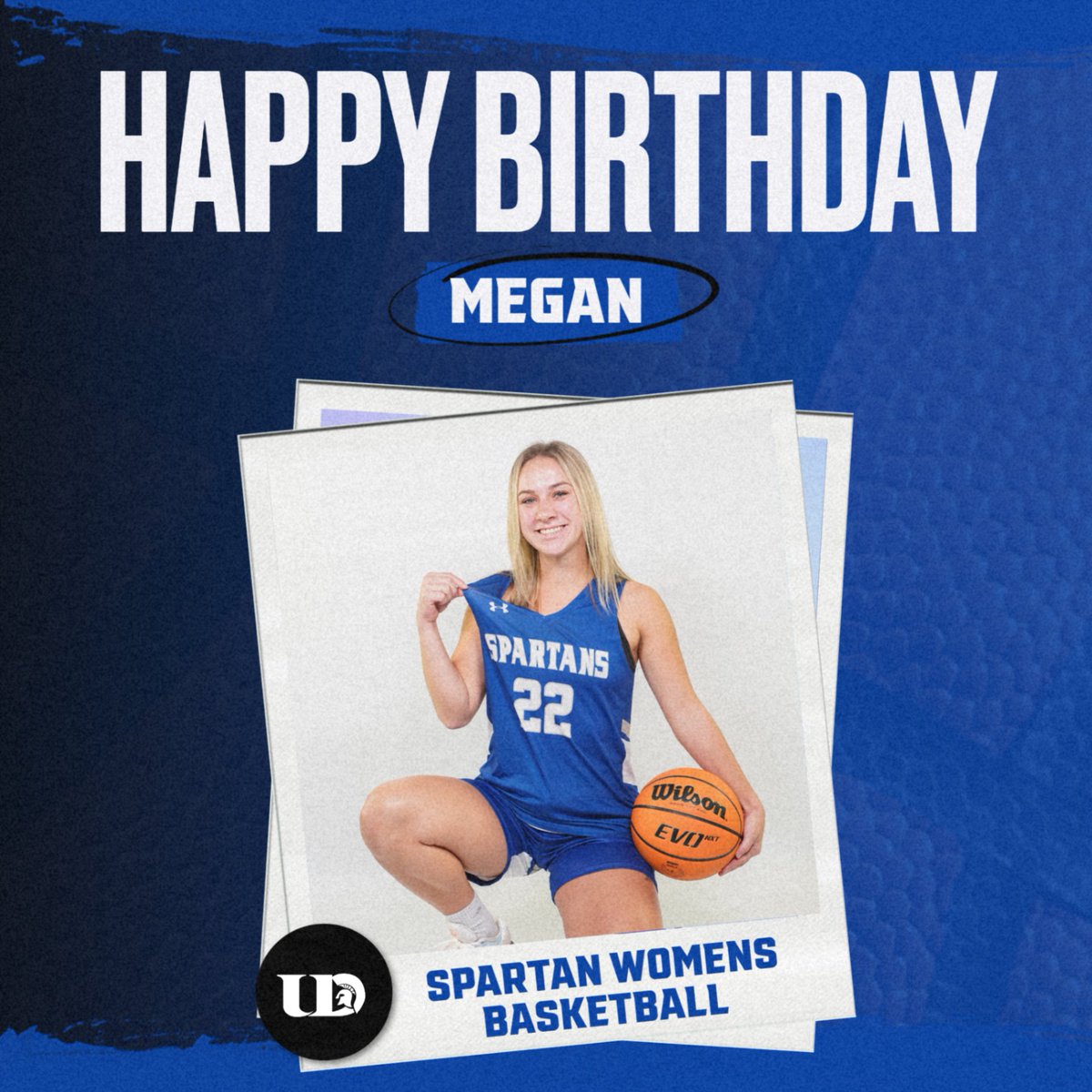 Happy birthday shoutout to our #22 Megan Teal! Have an amazing day!! #UDWBB