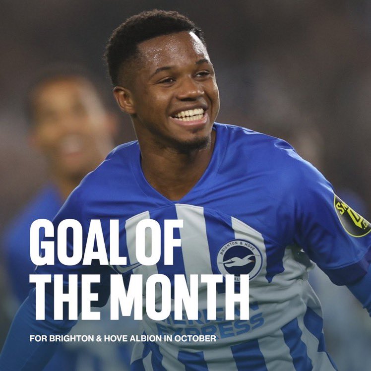 When the Vennio community get behind you 🙌 Last week @ansufati was up for @OfficialBHAFC goal of the month and thanks to all of you for voting, he won!!