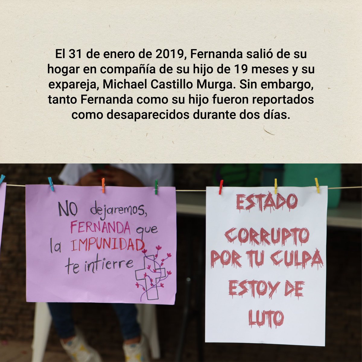 Entre las 230 muertes violentas de mujeres registradas en 2019, se encuentra el caso de Fernanda Nájera.👇🧵
