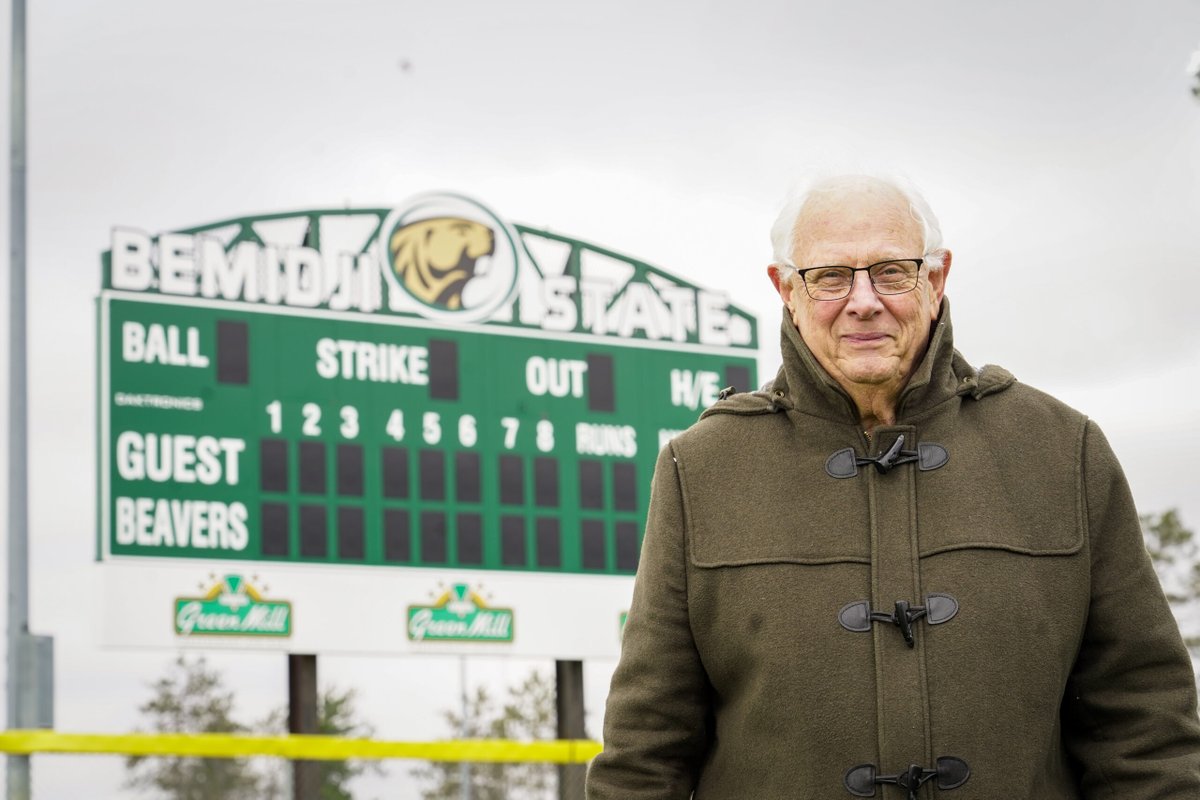 Rich Siegert is familiar with rounding the bases of the softball field, as he was an active member in intramural sports during his time at Bemidji State. Now the same site is home to the BSU softball team, but Siegert’s footprint still shows up.

🥎: bit.ly/3FSEdVe