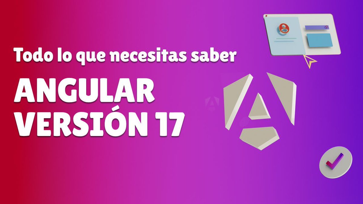 nicobytes's tweet image. 🎉 #Angular v17 acaba de aterrizar y viene cargado de novedades. Y todo lo debes saber acerca de esta nueva versión te lo cuento en este video 👉 buff.ly/3u9sUFJ
#Angular #WebDevelopment #GDE