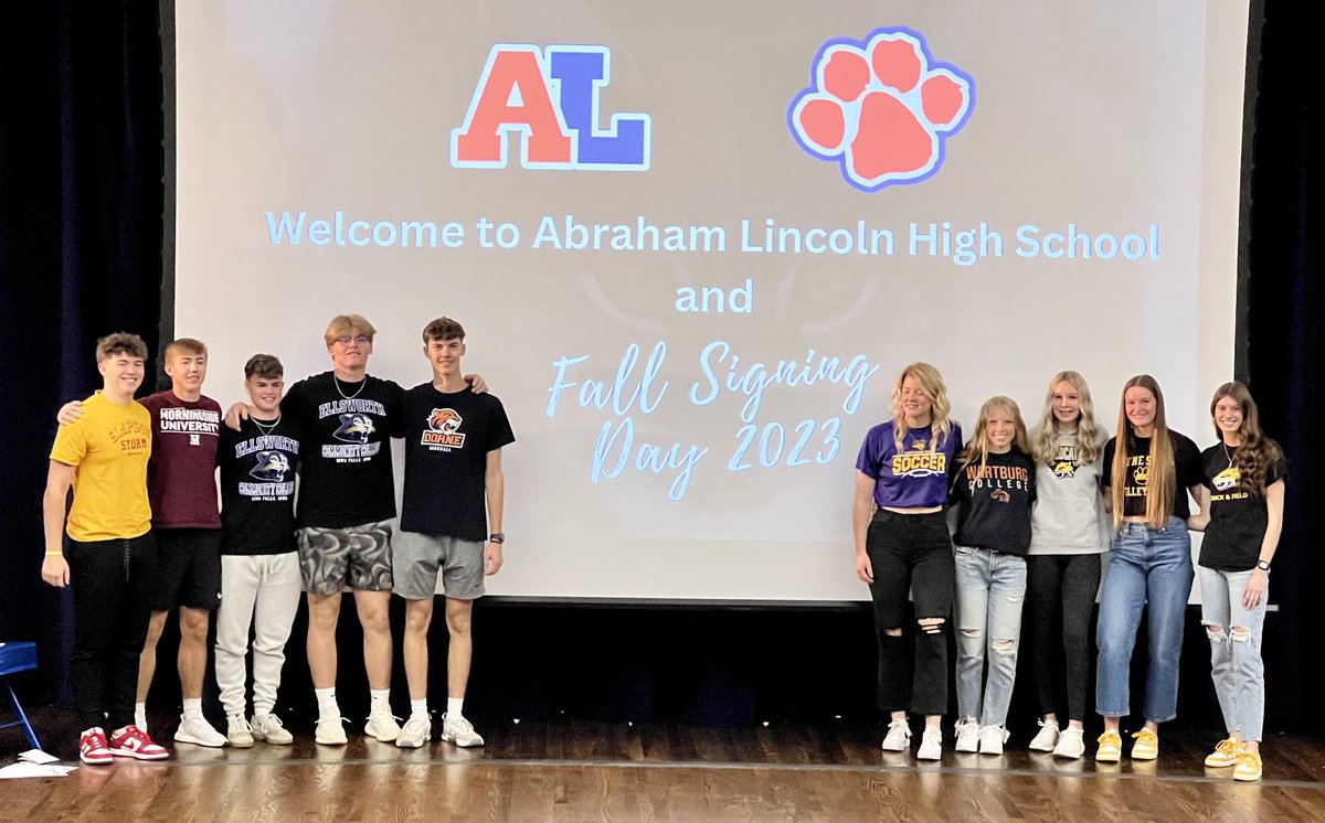 Congrats to these 10 seniors!!!  You will do great things!!!