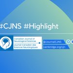 Photo by Canadian Journal of Neurological Sciences (@JournalCJNS)