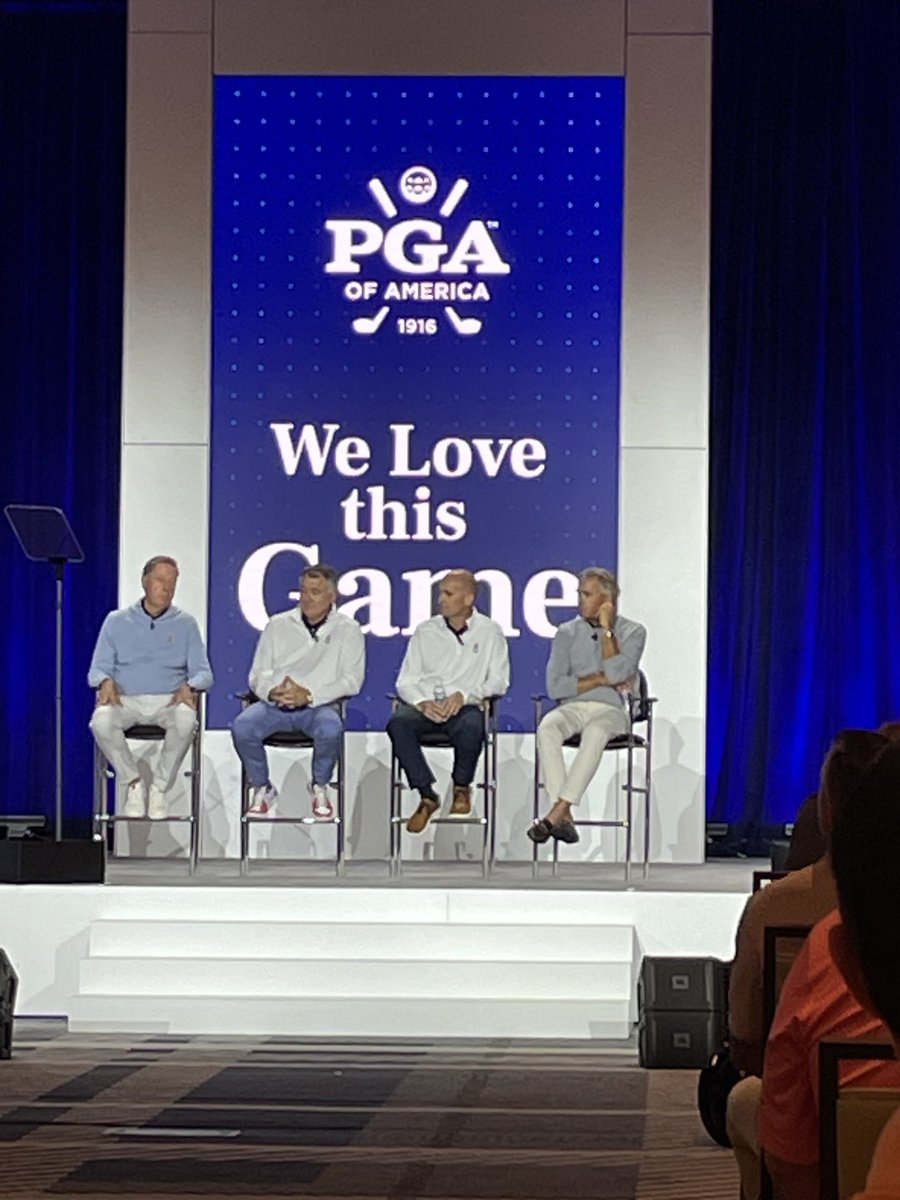golfpro_ross's tweet photo. Excited to be at the 107th PGA Annual Meeting!  Love our new logo as well! https://t.co/IunQSp2Nlh