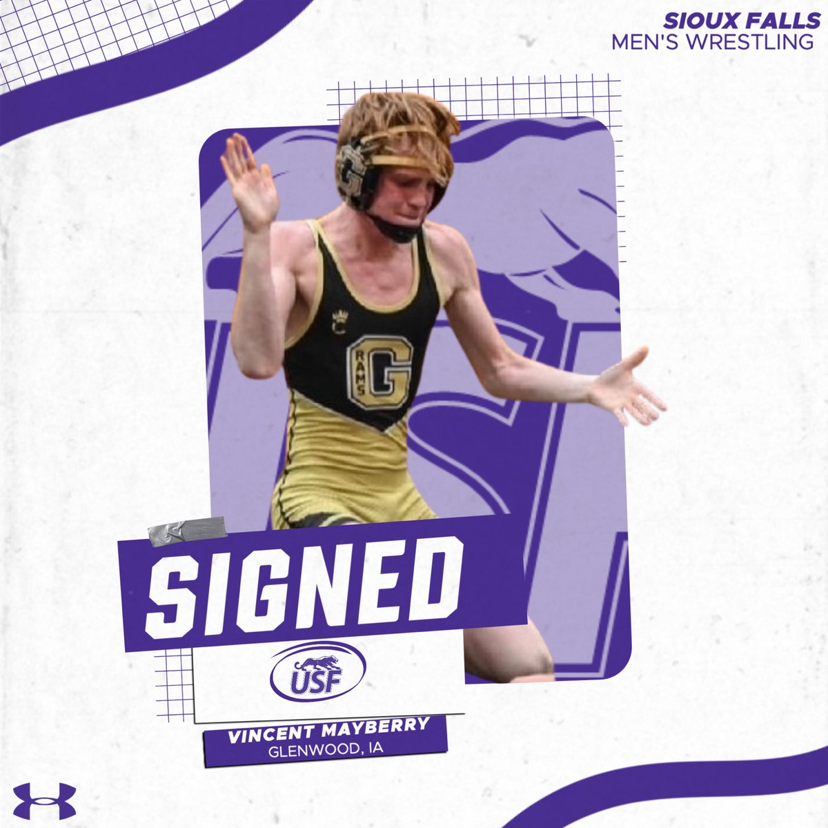 Welcome to USF Wrestling, Vincent🖊️

#gocoo
