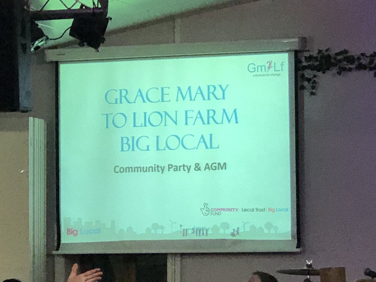 Chris_WCR's tweet photo. This is how you do an AGM - surround it by a party! Well done Grace Mary to Lion Farm Big Local…again. Still going strong leaving a lasting legacy #BigLocal 
@GM2LF_Official @LocalTrust @SCVOSandwell @sandwellcouncil @appgleftbehind @CommWealthFund https://t.co/acM6WxG2uc