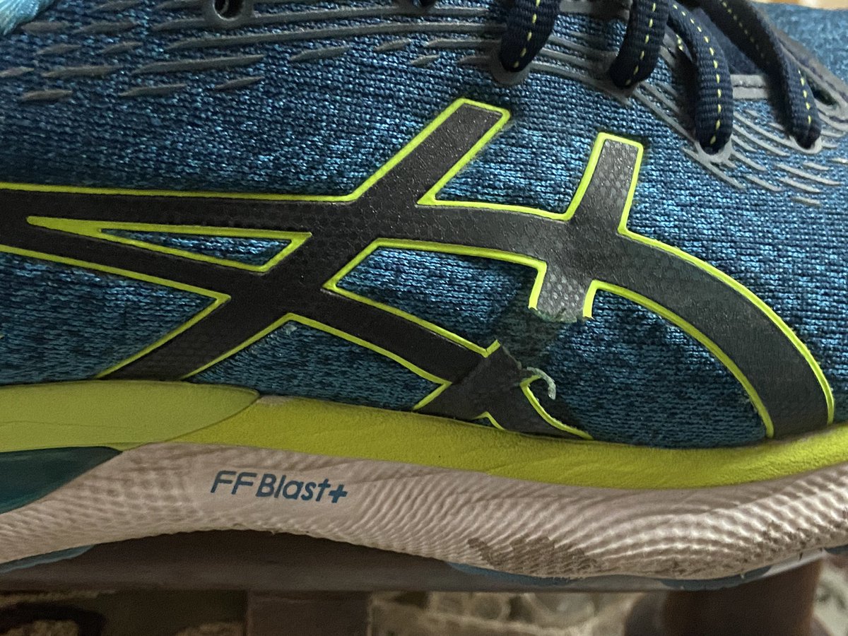 sanjaybhalla9's tweet photo. @ASICS_India this is condition of shoes in 5th month and when u write to brand they refuse . It’s really frustrating to buy 12000 shoes which is defective better to buy nu Balance or Nike or reebok if ASICS shoes are in 5 months in pathetic condition. https://t.co/3owTw1jDhW