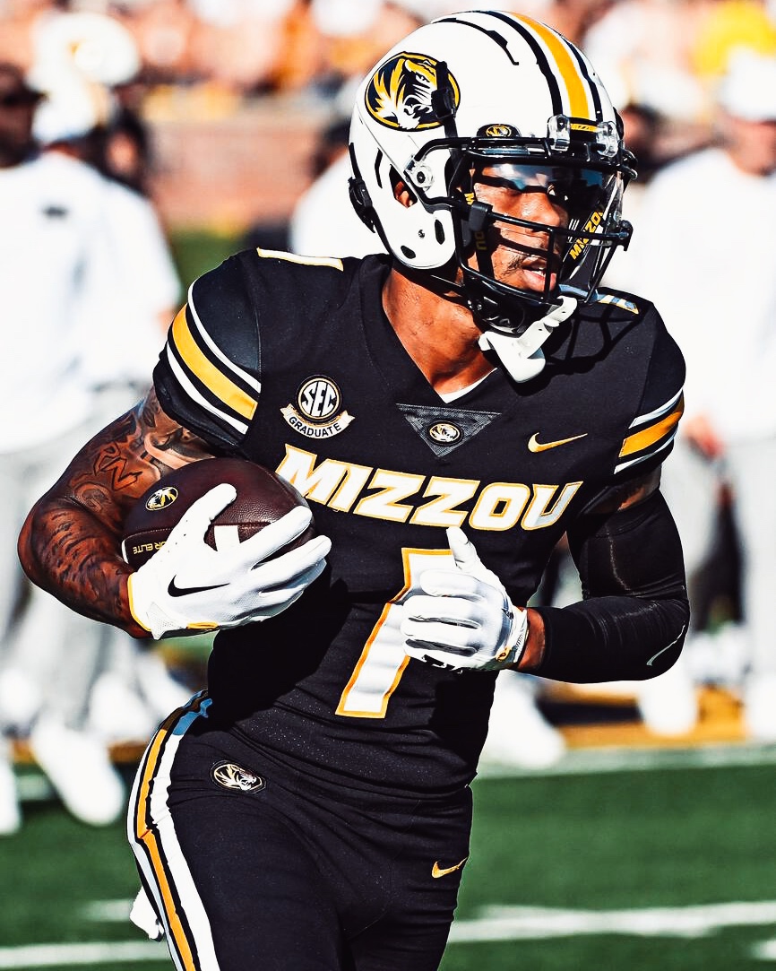Leader in Contested Catches this season:

🐯 Theo Wease, Missouri: 13
