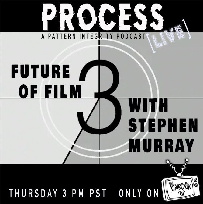 Looking forward to a chat with Stephen Murray (@S_bingeable) of Bingeable tomorrow —we’ll learn more about his background in the industry, how he found #film3, what he’s working on—and of course a proper re-cap of the #film3Summit! #PROCESSLive on @pharcydetv YouTube - 3pm pst
