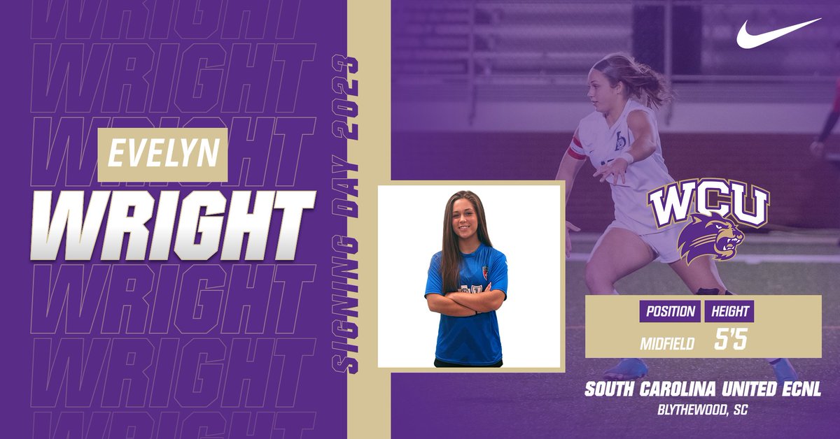 We're excited to welcome our newest addition to our 2024 class, Evelyn Wright!

Wright joins us from Blythewood, SC and South Carolina United ECNL!

Join us in welcoming Evelyn to our family and program!
#NSD23 #FIGHTON #CATAMOUNTCOUNTRY