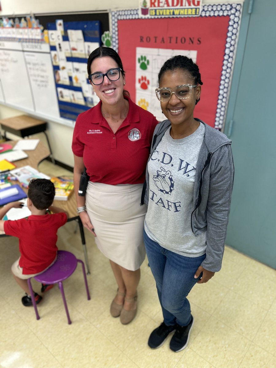 MDCPSSci's tweet photo. Thank you 🙏 Dr. Watkins, Principal and Mrs. Medina @CharlesDWycheES for opening your doors as we collaborate in our #MDCPSScienceLearningWalk.
It was a pleasure meeting such dedicated professionals.
#IsAK5ScienceTestMDCPS #YourBestChoiceMDCPS
@AileenVega123 @NestorEMarcia https://t.co/iwTcPzLjeQ