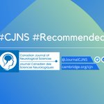 Photo by Canadian Journal of Neurological Sciences (@JournalCJNS)