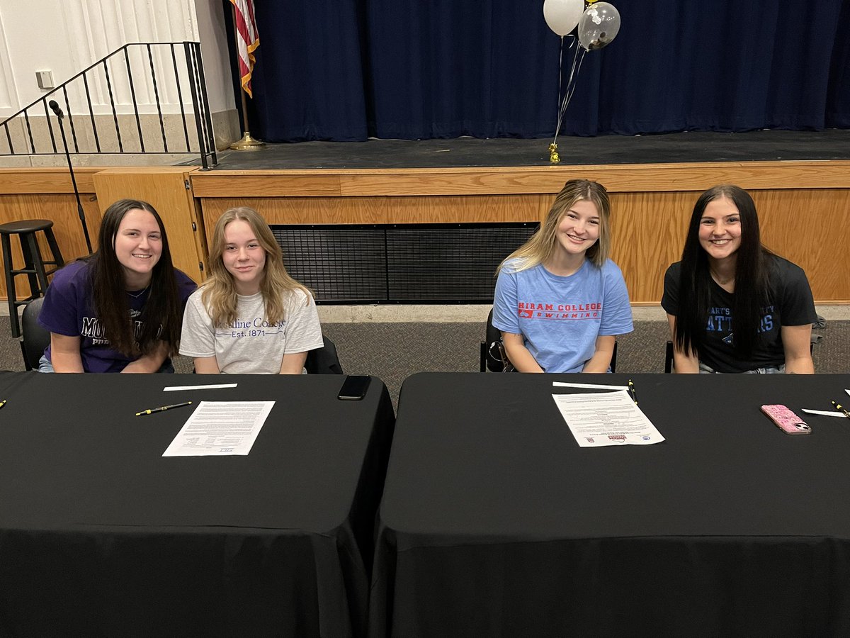 RLSD_Beavers's tweet photo. Chloe Banno - University of Mount Union - Lacrosse

Mersadies Brown - Ursuline College - Lacrosse

Madison Fleischer - Hiram College - Swimming

Campbell Harden - St. Mary's University -  STUNT https://t.co/KXwvycAms4