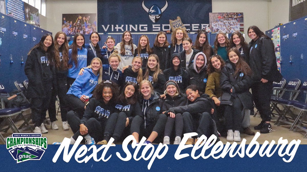 Next Stop ➡️ Ellensburg!

A little bus trip for @wwu_wsoccer today with the GNAC Championships semifinal vs. Western Oregon Thursday at 4 pm.

Tune in to the match Thursday via GNAC.tv.

Good luck Vikings!