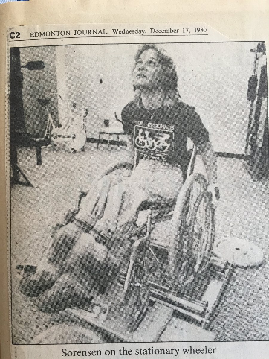 Sandy’s incredible journey began at The Steadward Centre 45 years ago. As a resilient 15-year-old facing spinal cord injury and high school transitions, she confronted the challenges head-on. Read more about Sandy here: shorturl.at/cqA49