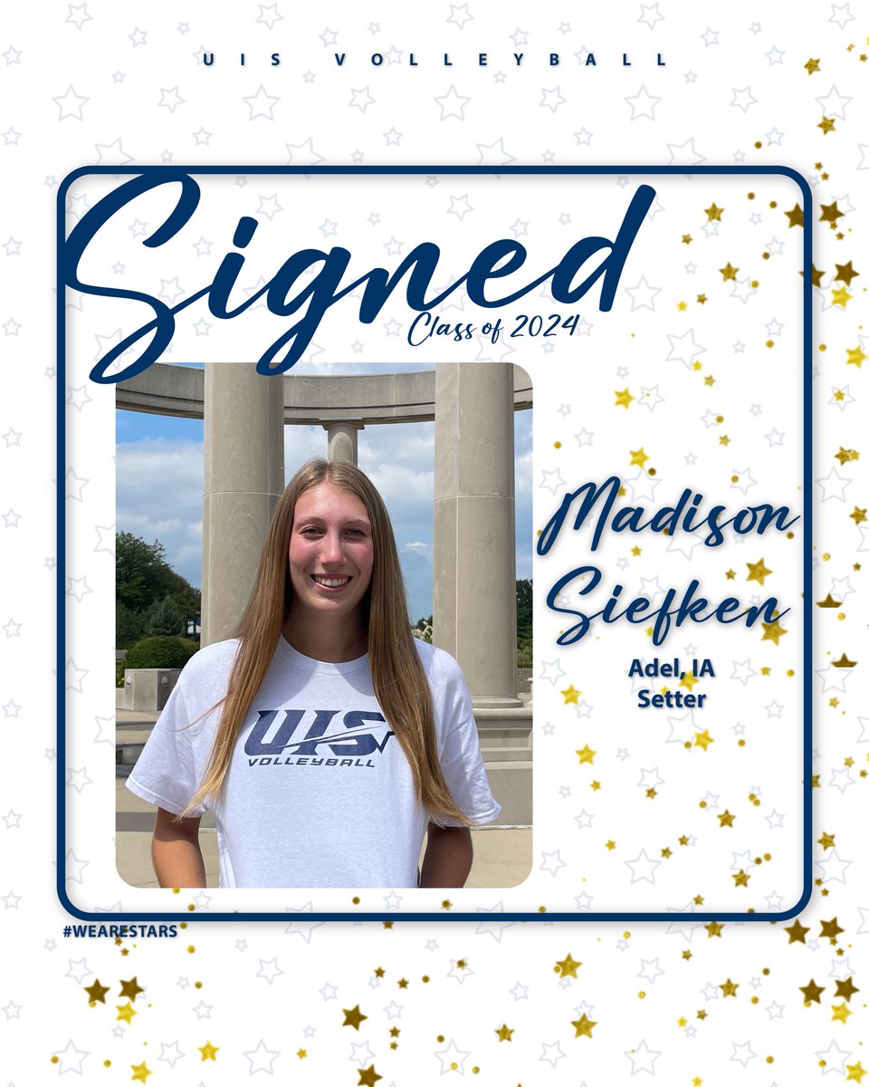 UISVolleyball's tweet photo. Welcome to the Prairie Madison! 🌟

#WeAreStars | #ShineBrightLikeAPrairieStar | #NSD24 https://t.co/P8FbX6iPPC