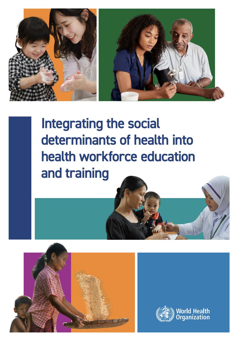 New WHO Guide on Integrating the Social Determinants of Health into Health Workforce Education & Training + oral health chapter available: who.int/publications/i… #sustainableoralhealth @tamannatiwari78 @RachaelEngland @HumanitiesinHPE @IADR_Fox @AllisonMColbert @sarahRbakerDPH