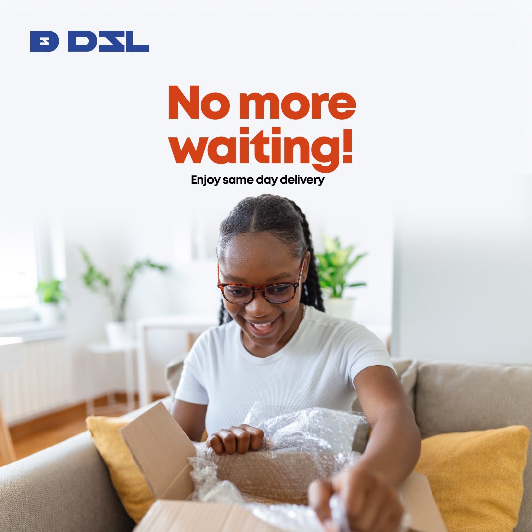 No more waiting! With DSL same-day delivery, you can get your essentials delivered right to your doorstep in just hours. 📦💨

Send us a DM or call 0704700050, 013300242 to request a quote.

#ForBusinessesLikeYou 
#Cargo  #Dispatch  #Courier #interstate #internationaldelivery