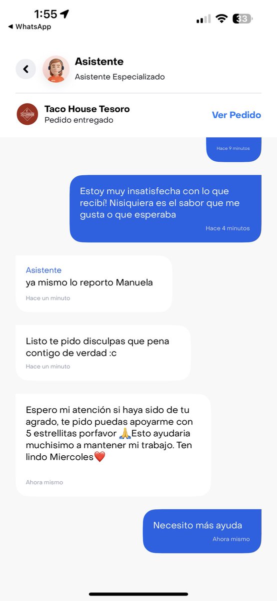 Manuelaesra's tweet photo. Descripción de ghosteada nivel @RappiColombia ¿Cuando le resuelven al usuario? 🤔 https://t.co/A4LUBxCUsM