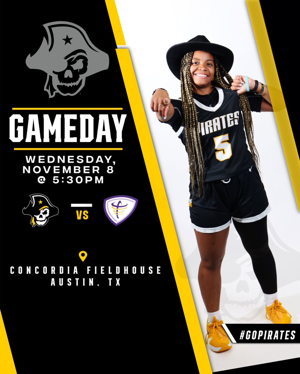 SUPiratesWBB's tweet image. GAME DAY!! We are heading across town to take on Concordia University at 5:30 pm! 

🔗 Link in bio to watch 

#GoPirates🏴‍☠️