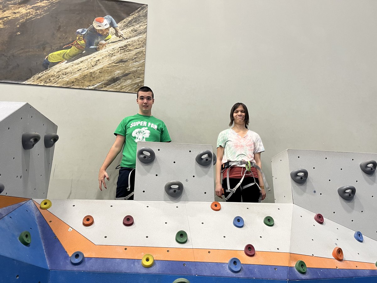 LSCLifeSkills's tweet photo. Check out our trip to @centralrock gym today! 
@EaglesLSHS #centralrockgymbuffalo
Thanks for everything! https://t.co/ne4c30dKBy