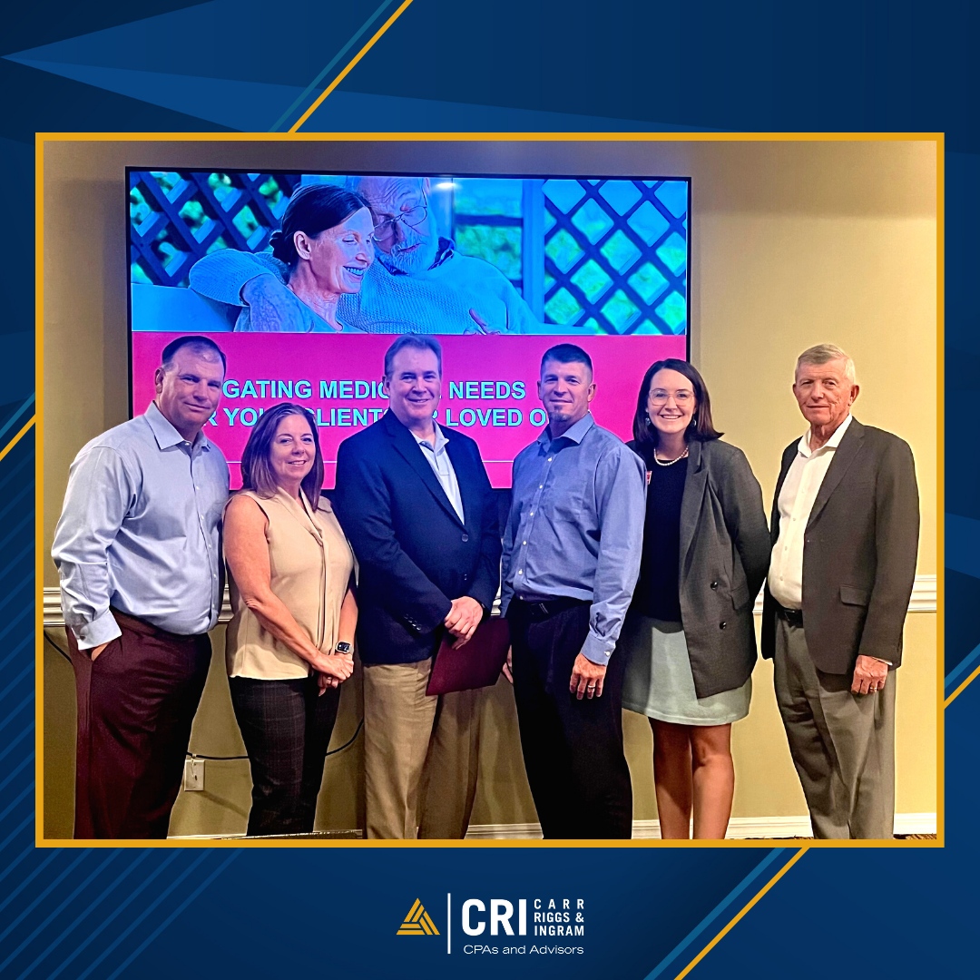 CRI Stuart hosted an incredible 'Turning 65' event last week! 

A big shoutout to presenter, Cory Wagner, who shared invaluable insights on all things medicare and insurance from Level Four. 🙌

#CRIcpa #Medicare #Turning65 #LevelFour #Healthcare #Insurance